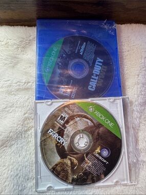 XBOX ONE Farcry Primal And Call Of Duty WWII Video Games